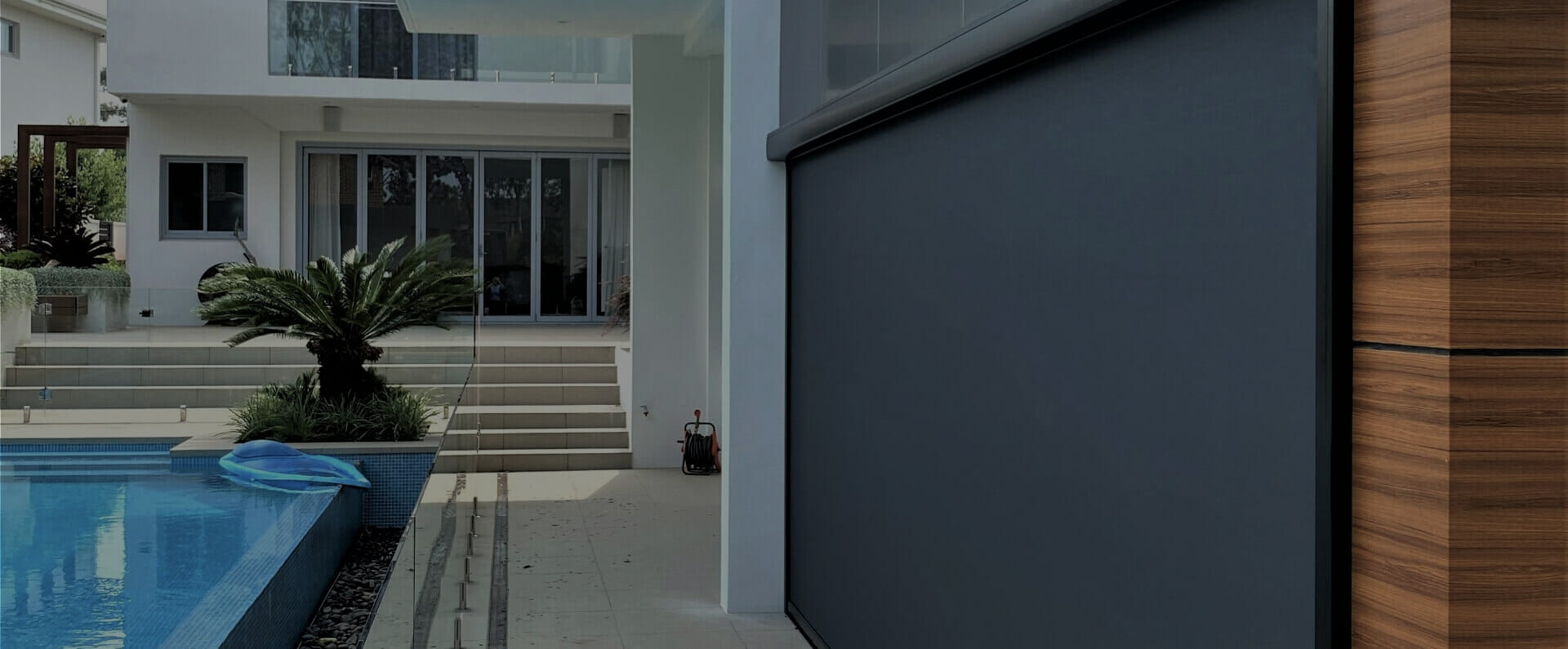 Exterior Shades & Screens installation by SJB Outdoor